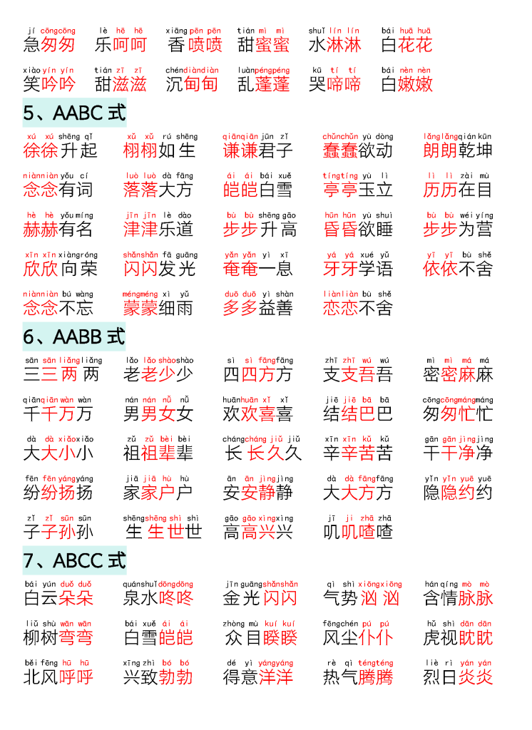 图片[3]-一年级下册语文晨读晚背四大项（电子版共33页）-学库网络