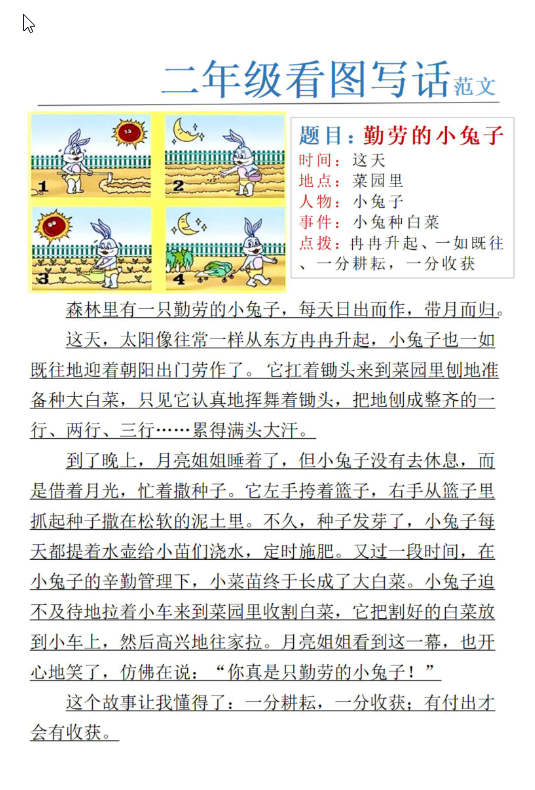 图片[3]-二年级下册看图写话范文【24篇】-学库网络