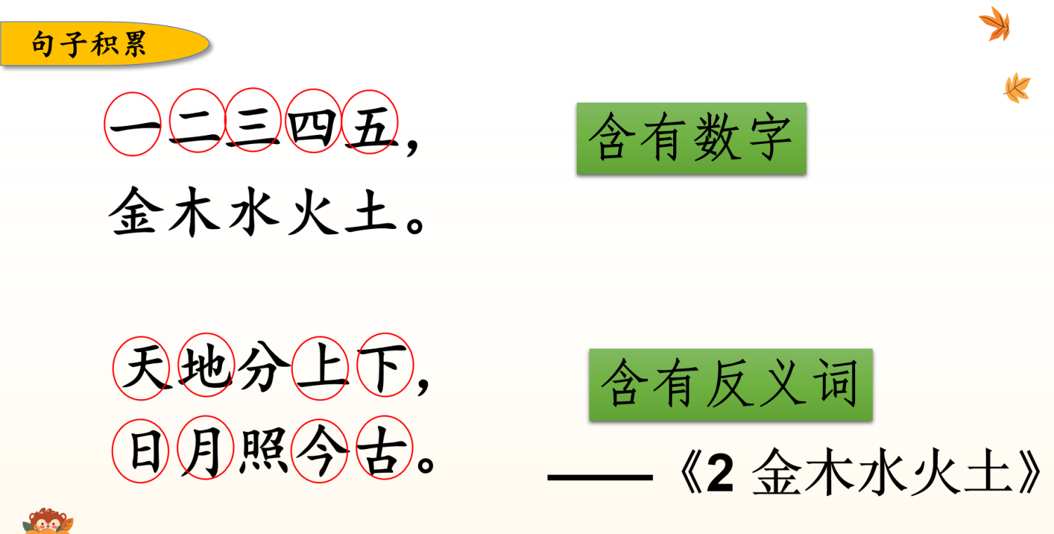 图片[8]-24新版教材一年级上册语文期末复习课件（单元+专项复习课件）一年级期末复习课件-学库教育