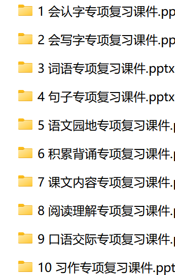 图片[2]-25秋三年级上册语文期末复习十大专项课件（无教学设计）-学库教育