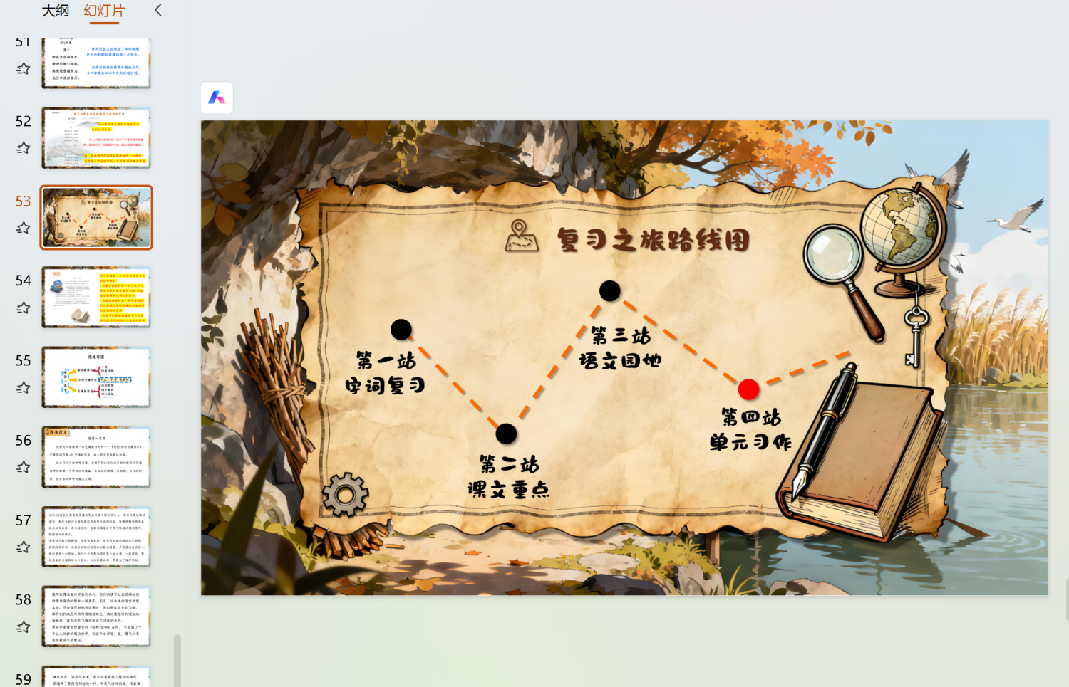 图片[2]-25秋五年级上册语文期末复习课件（1-8单元）-学库教育